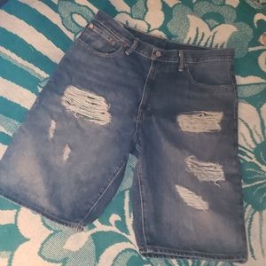 Levi's jean shorts